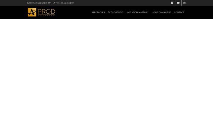 Screenshot of aplusprod.fr