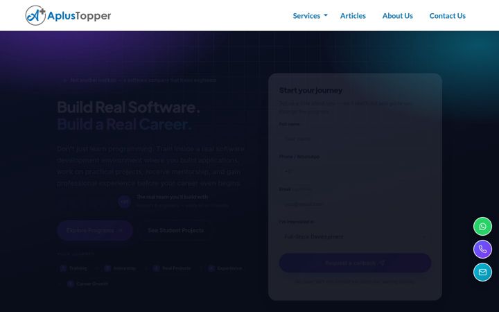 Skärmbild av aplustopper.com