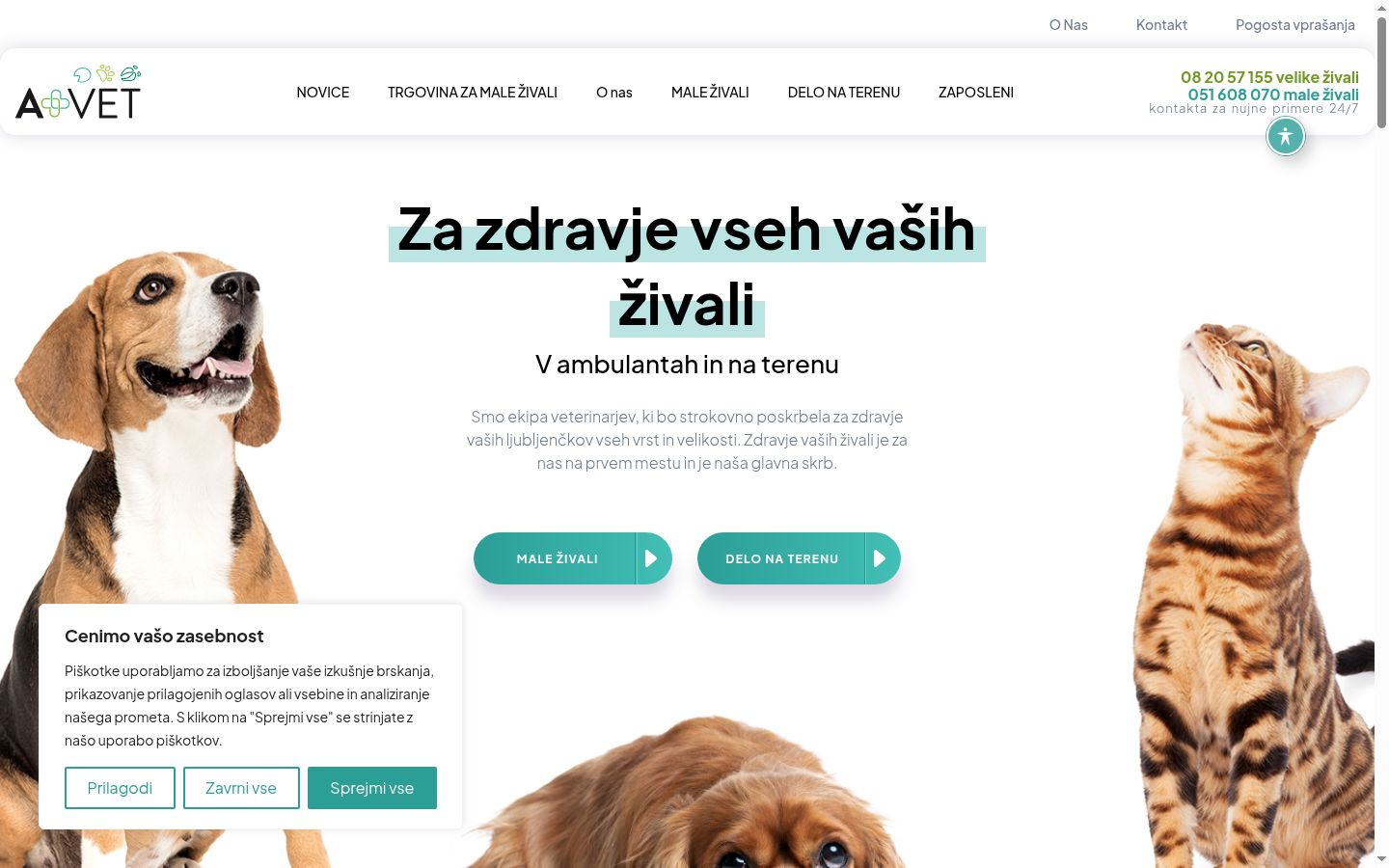 Screenshot tal-banner tal-kunsens muri qabel kwalunkwe interazzjoni