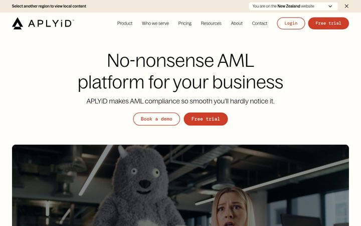 Screenshot of aplyid.com
