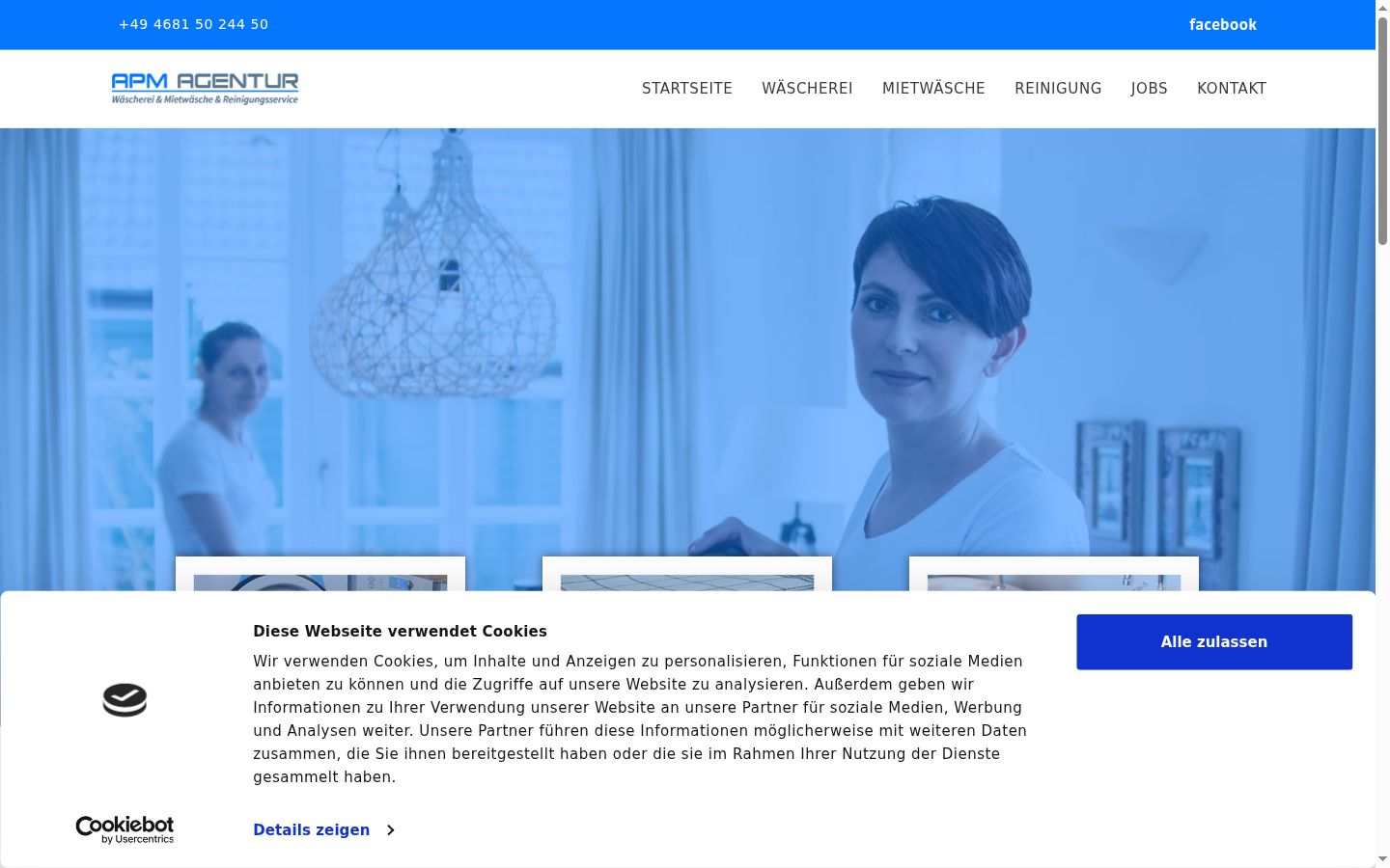 Screenshot tal-banner tal-kunsens muri qabel kwalunkwe interazzjoni