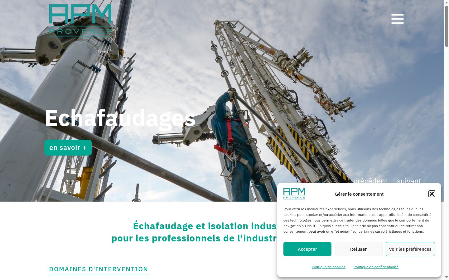 Screenshot van de toestemmingsbanner zoals getoond vóór enige interactie