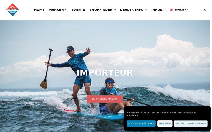 Screenshot von apm-marketing.de