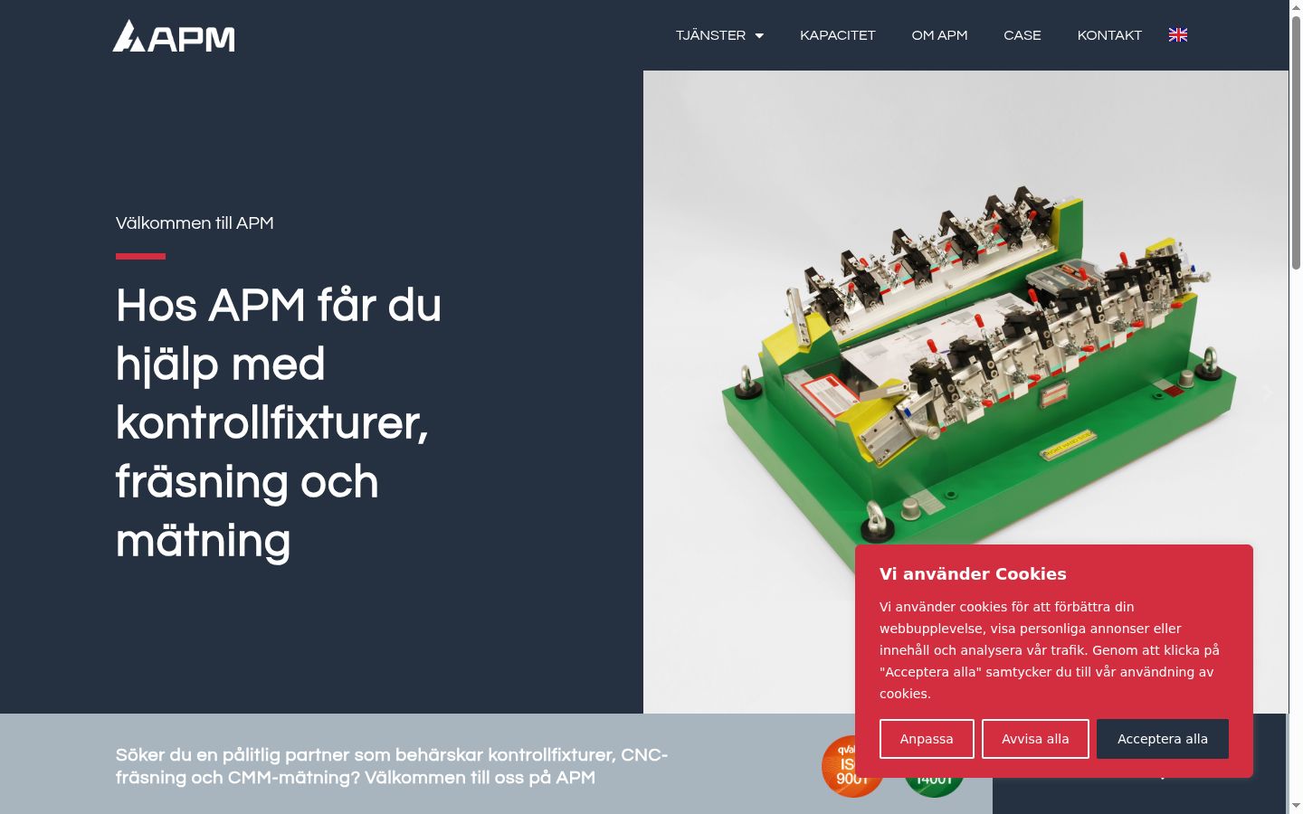 Screenshot des Einwilligungsbanners vor jeglicher Interaktion