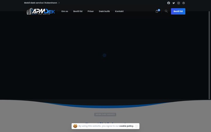 Screenshot di apmdaek.dk