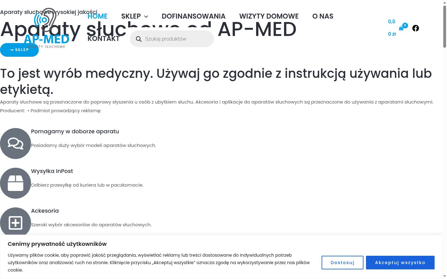 Screenshot van de toestemmingsbanner zoals getoond vóór enige interactie