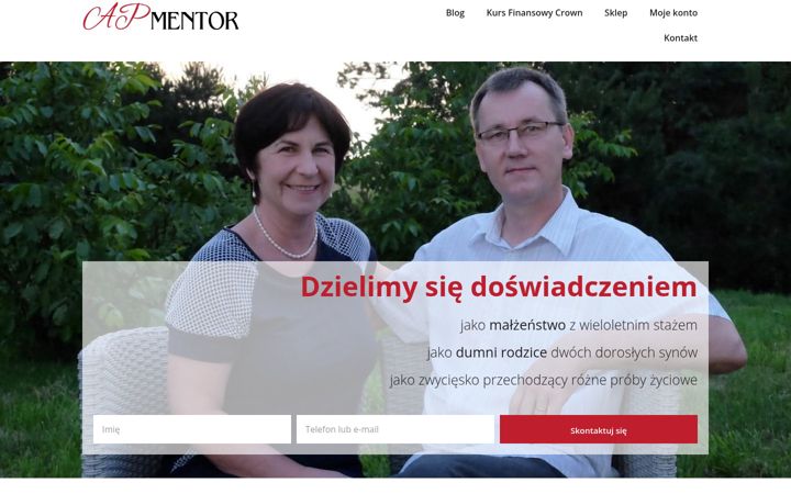 Screenshot of apmentor.pl