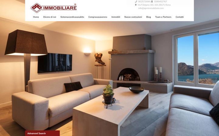 Screenshot of apmimmobiliare.com