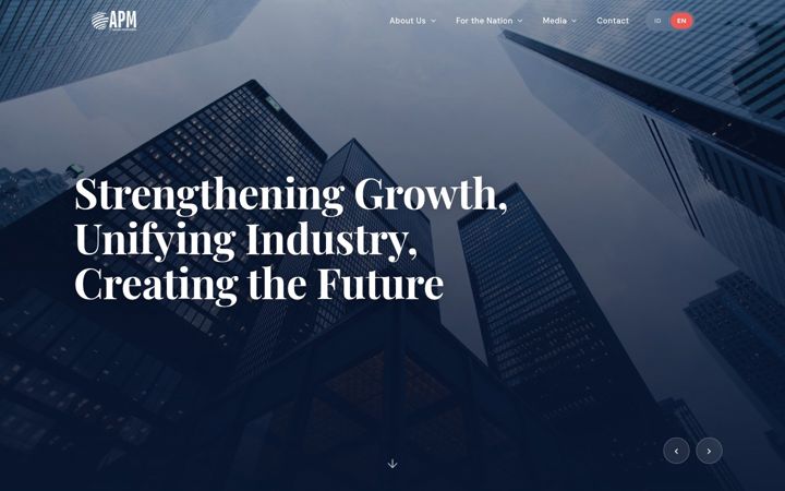 Screenshot of apmira.com