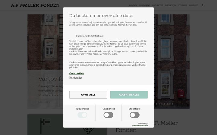Screenshot of apmollerfonde.dk