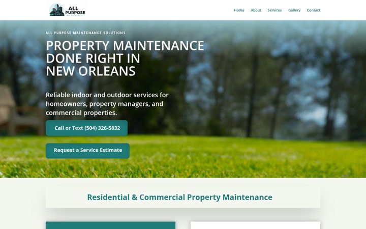 Screenshot of apmsnola.com