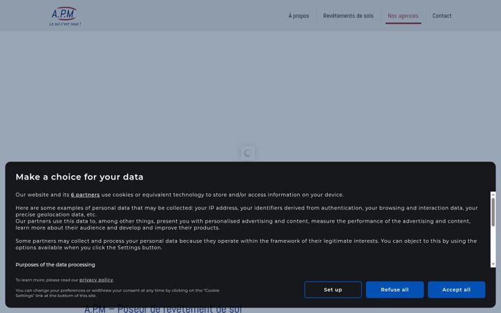 Screenshot of apmsol.com