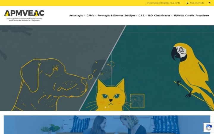 Skjámynd af apmveac.pt