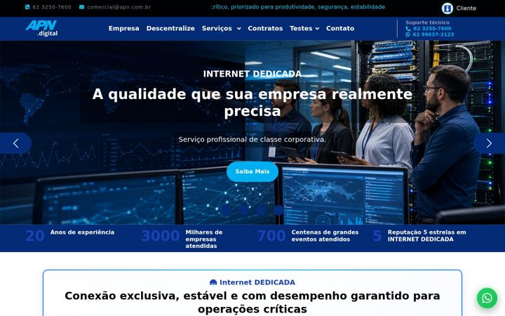 Screenshot ta' apn.net.in