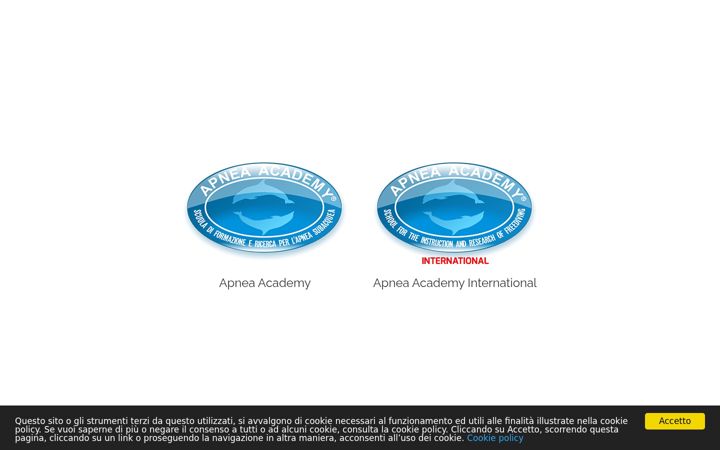 Screenshot von apnea.academy