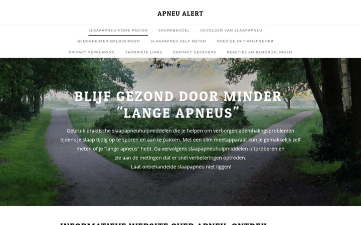 Screenshot of apneu-box.nl