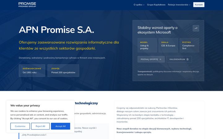 Screenshot of apnpromise.pl