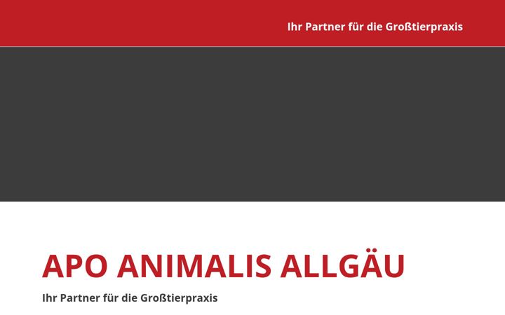 Screenshot of apo-animalis.de