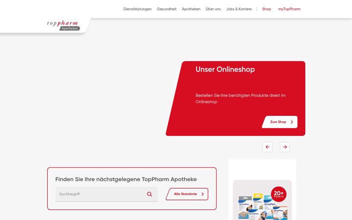 Screenshot of apo-damian.ch