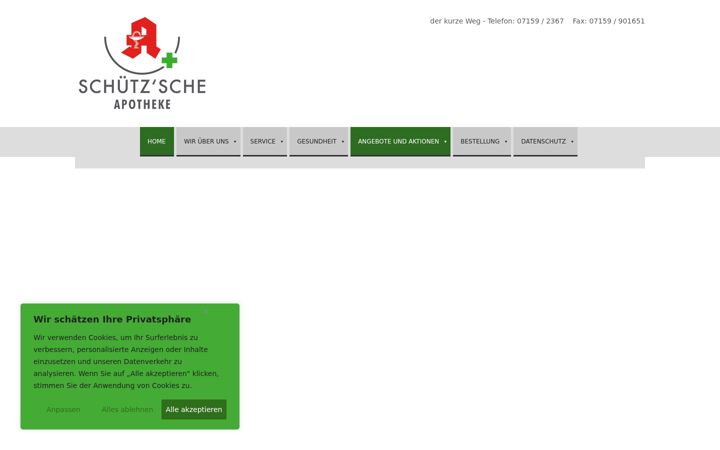 Screenshot von apo-renningen.de