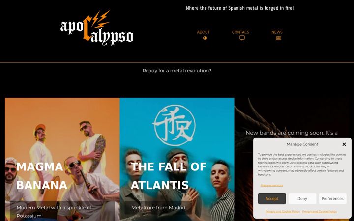 Screenshot of apocalypso.es