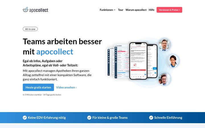 Screenshot of apocollect.de