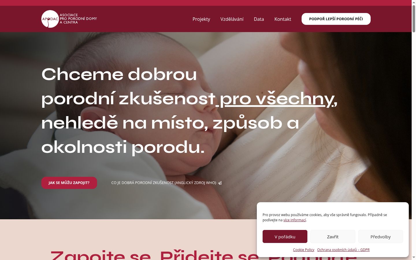 Screenshot tal-banner tal-kunsens muri qabel kwalunkwe interazzjoni