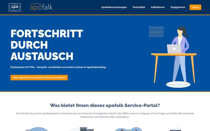 Screenshot of apofalk.de
