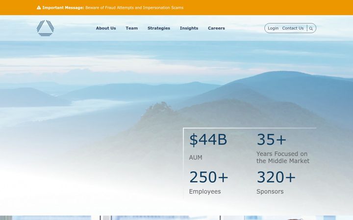 Екранна снимка на apogemcapital.com