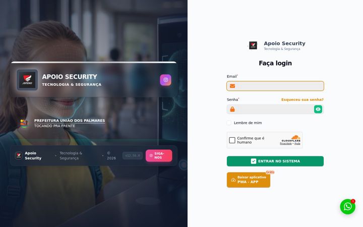 Skærmbillede af apoio-app.cloud