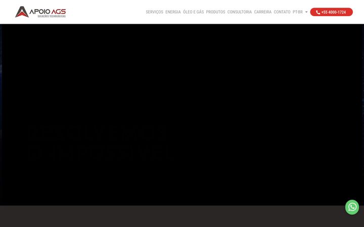 Screenshot of apoioags.com.br