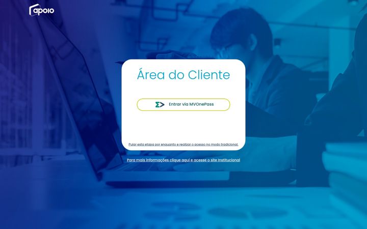 Screenshot of apoiocotacoes.com.br