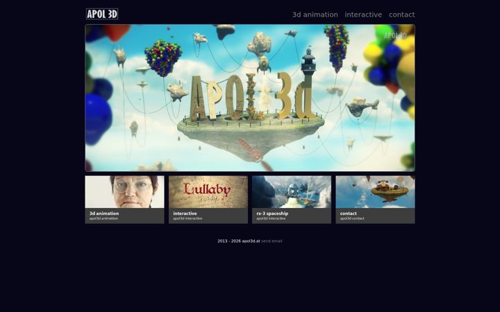 Screenshot of apol3d.at