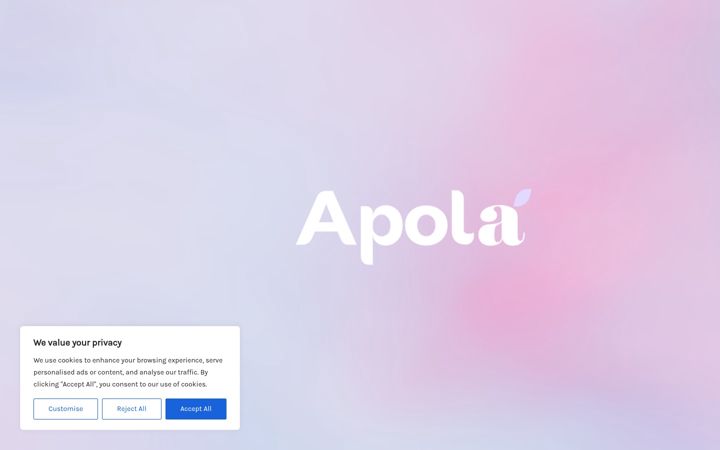 Screenshot ta' apola.fr