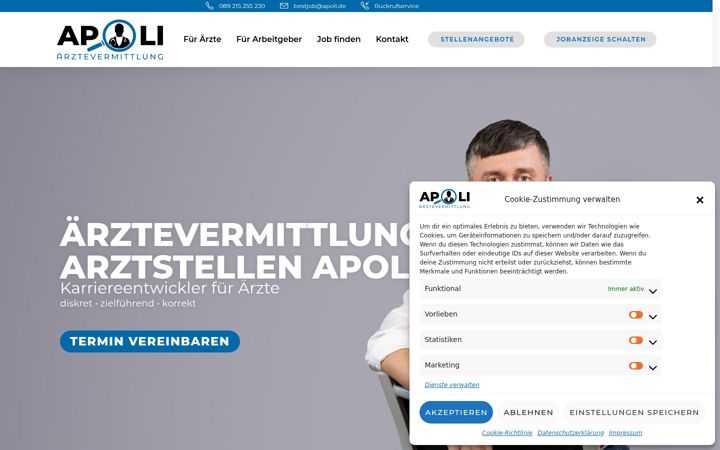 Screenshot ta' apoli.de
