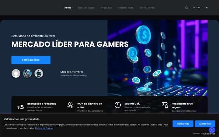 Screenshot ta' apolicegamer.com.br
