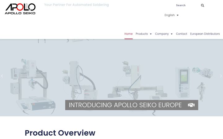 Screenshot of apollo-seiko-europe.com