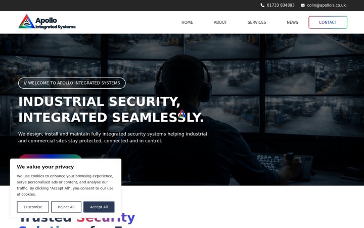 Screenshot of apollois.co.uk