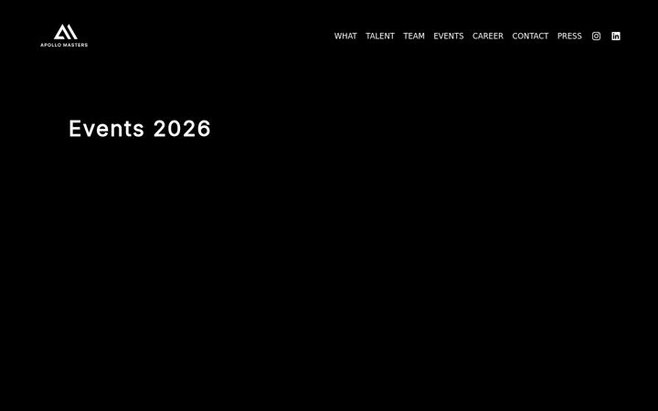 Screenshot of apollomasters.de
