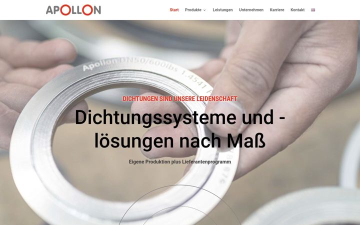 Screenshot of apollon-indutec.de