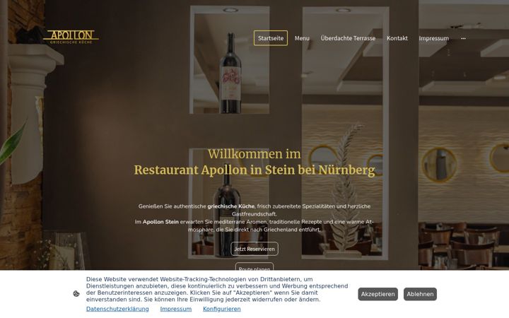Képernyőkép: apollon-restaurant.com