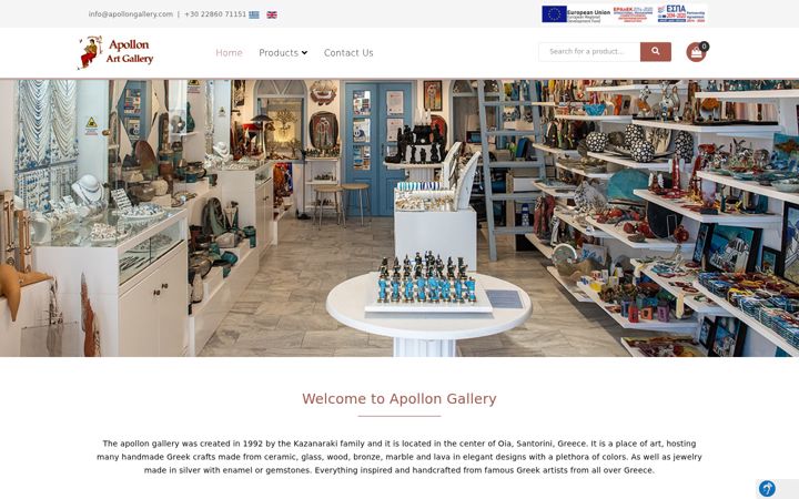Képernyőkép: apollongallery.com
