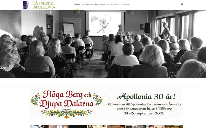 Screenshot of apollonia.nu