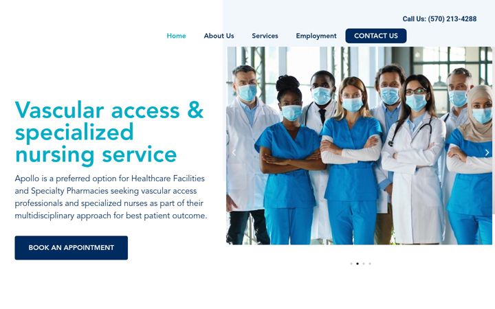 Screenshot di apollopiccnursing.com