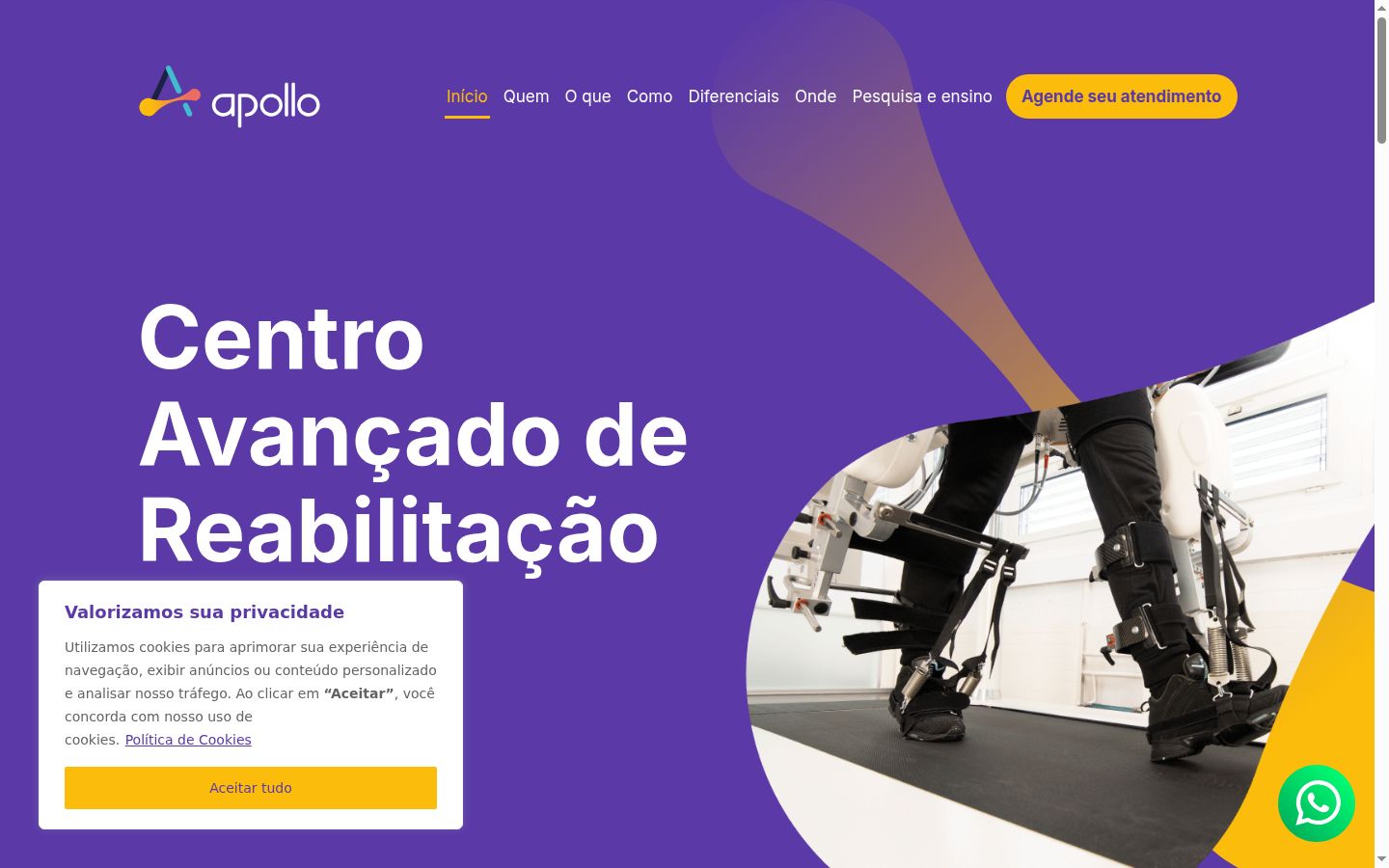 Captura de pantalla del banner de consentimiento mostrado antes de cualquier interacción
