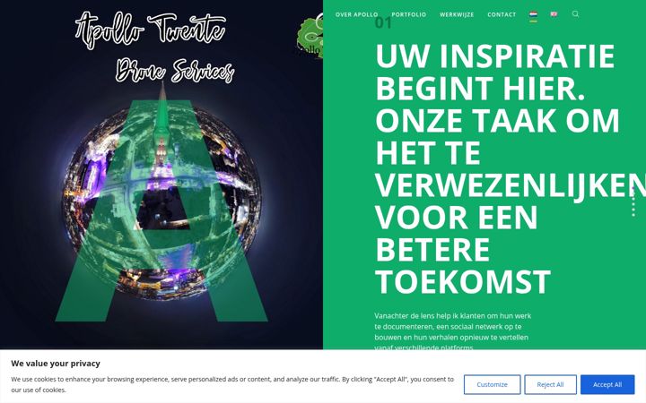 Screenshot of apollotwente.nl