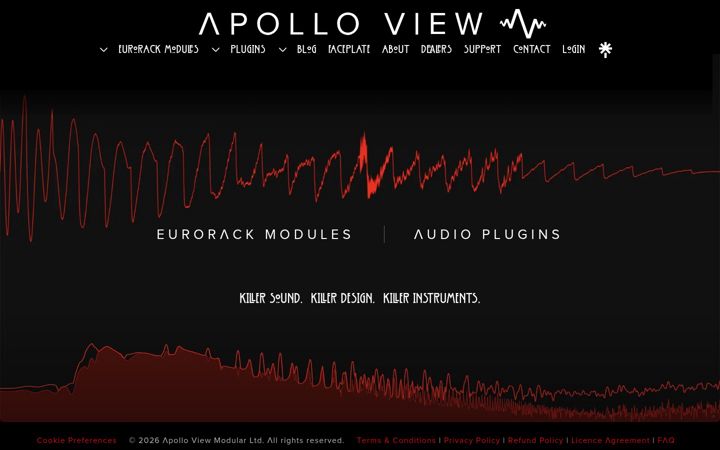 Screenshot di apolloviewmodular.com