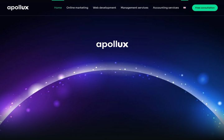 Snímek obrazovky apollux.ro