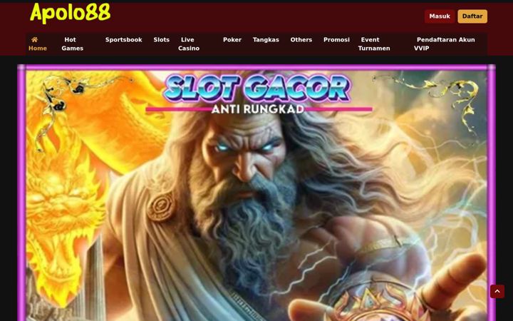 Screenshot ta' apolo88.net