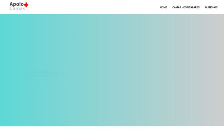 Kuvakaappaus sivustosta apolocamas.com.br